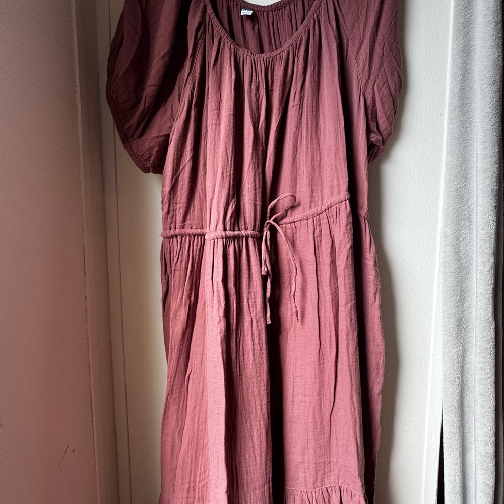 Old Navy Dusty Rose Dress